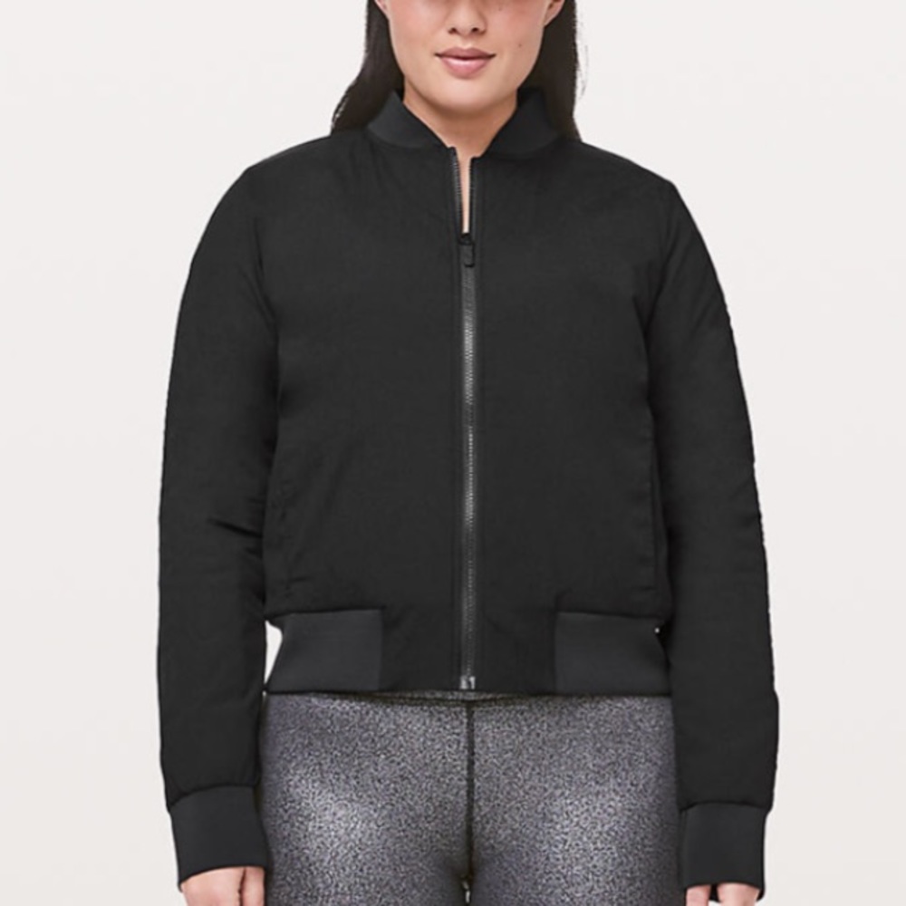 Lululemon women non-bomber reversible jacket